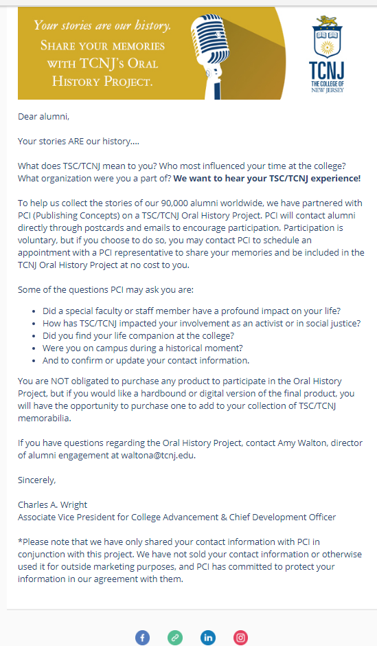 2021 TCNJ email