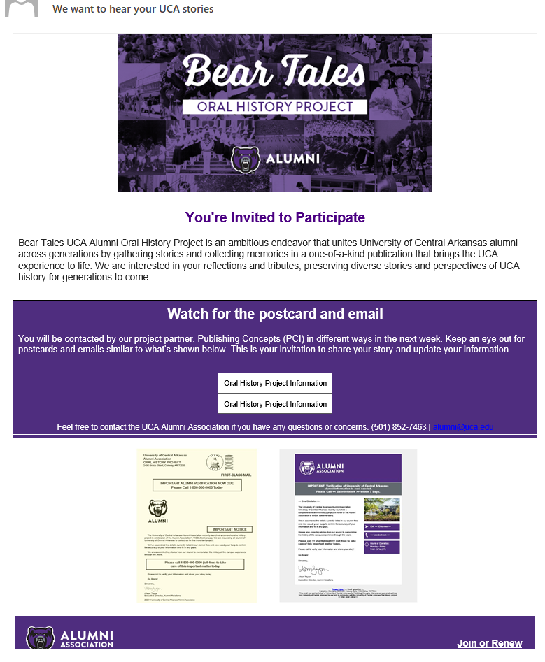 2021 UCA email